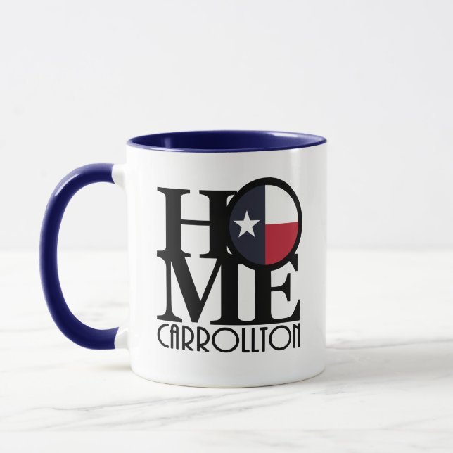 Mug LOVE Carrolton Texas (Gauche)