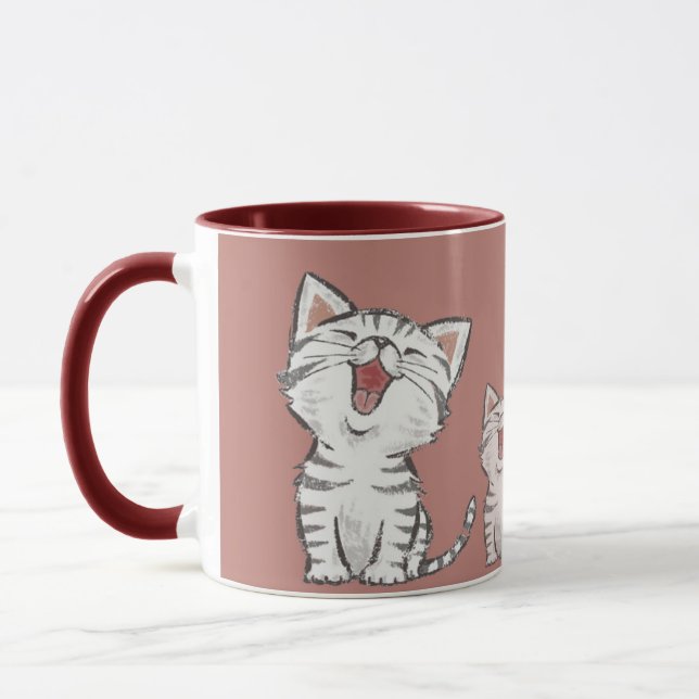 Mug love cats (Left)