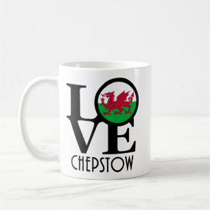 Mug LOVE Chepstow Wales 11oz