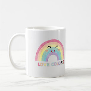 Mug Love Colours arc-en-ciel art valentine conceptions