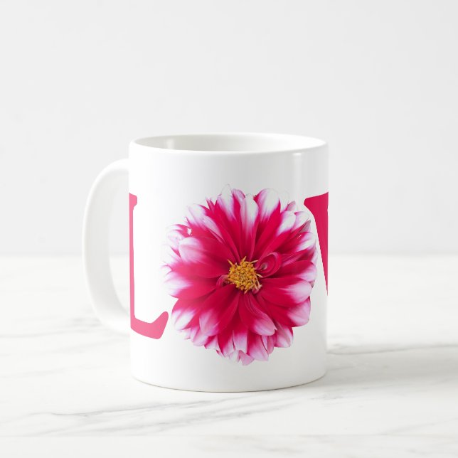 Mug Love Dahlia (Devant gauche)