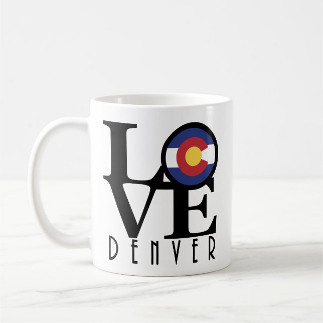 Mug LOVE Denver Colorado 11oz (Gauche)