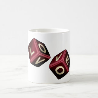 Mug love dice