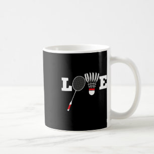 Mug Love Dminton Player Lover Athletic Shuttle
