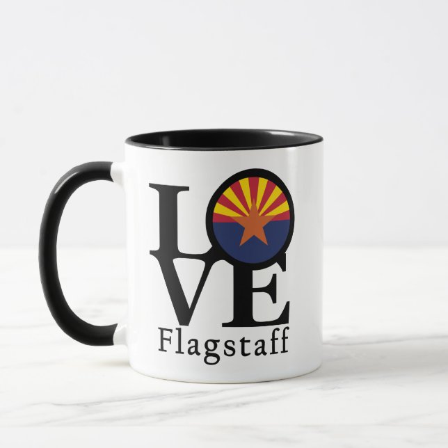 Mug LOVE Flagstaff Aizona 11oz (Gauche)