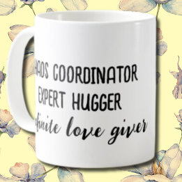 Mug Love Giver Hugger mignon cadeau de la fête des mèr