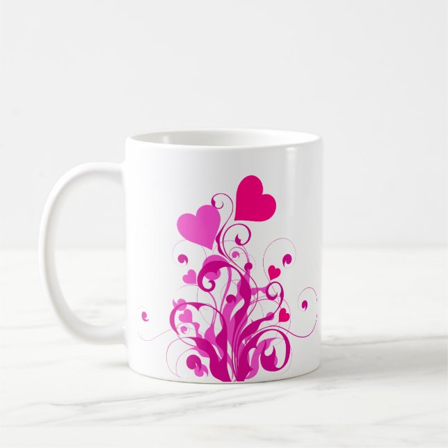 Mug Love Hearts Tree-25053 (Gauche)