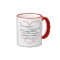 Mug - Love is Patient Word Heart