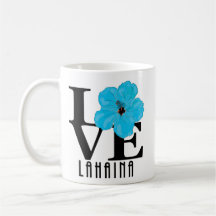 LOVE Lahaina Hibiscus bleu 11oz