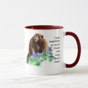 Mug Love MARMOT tellement je me moque Citation