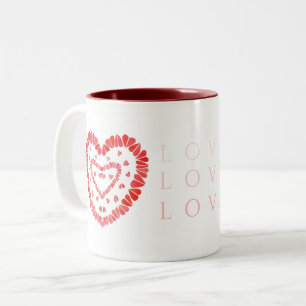 Mug LOVE Marron Bicolore
