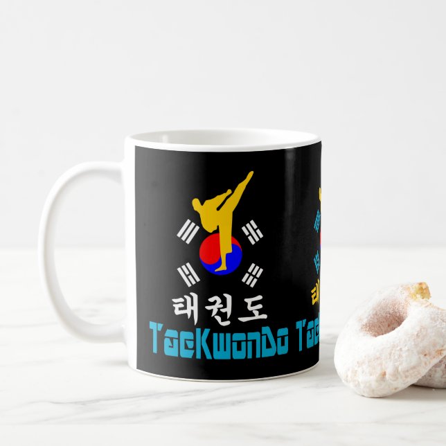 Mug ☯ Love Martial Coréen-TaeKwonDo Classic (Avec donut)