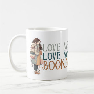 Mug Love me Love my books Sac à dos Personnalisé