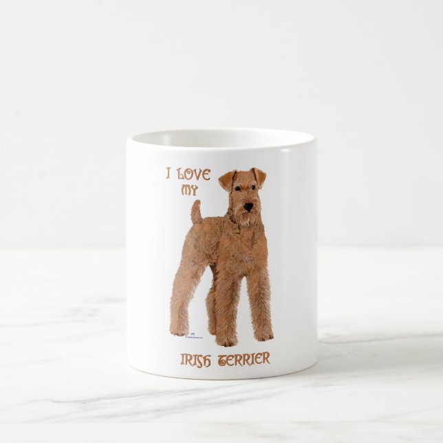 Mug Love my Irish Terrier (Centre)