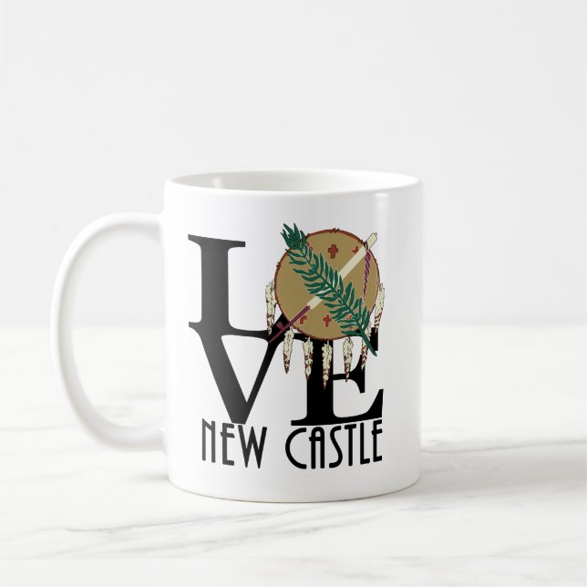 Mug LOVE Ne château 11oz (Gauche)
