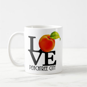 Mug LOVE Peachtree City 11oz