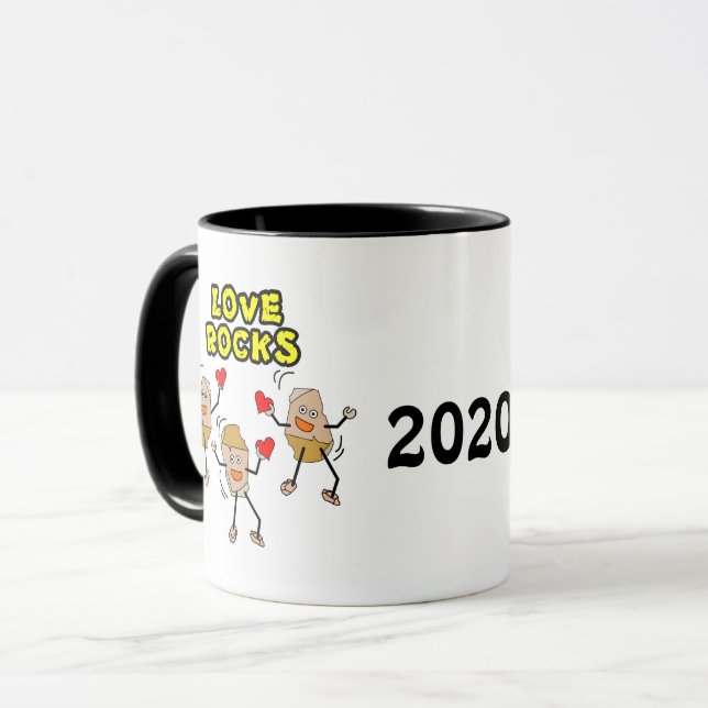 Mug Love Rocks (Devant gauche)