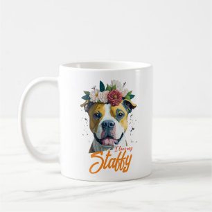 Mug Love Staffordshire Bull Terrier - I Love My Staffy