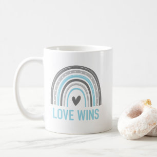 Mug Love Wins Demiguy Arc-en-ciel 