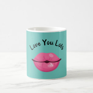 Mug Love You Love Kissy Lips