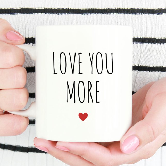 Mug Love You More Boyfriend Valentine's Day Don (Créateur téléchargé)