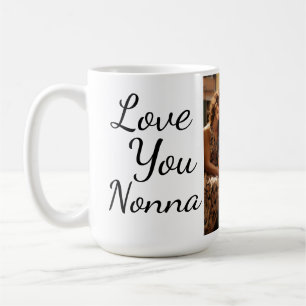 Mug Love You Nonna/Nanna Photo personnalisée