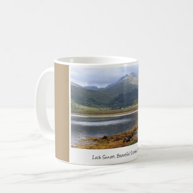 Mug Lovely Loch Sunart, Écosse (Devant gauche)