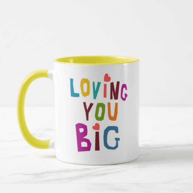 Mug Loving You Big 11 once (Gauche)