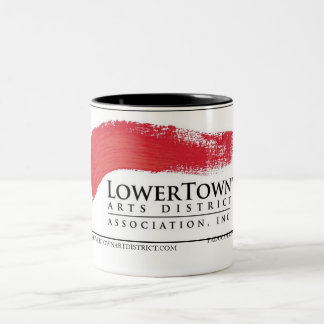 Mug-LowerTown Arts District Association Two-Tone Coffee Mug