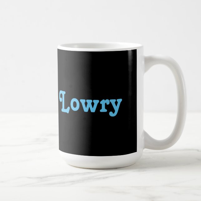 Mug Lowry (Right)