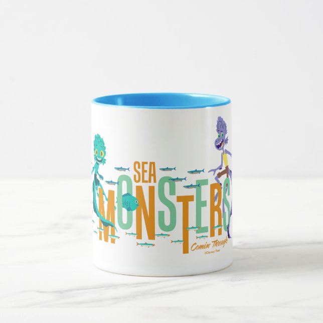 Mug Luca | Des Monstres De Mer Arrivent ! (Centre)