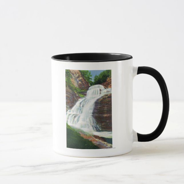 Mug Lucifer Falls View in Robert H. Treman State (Droite)