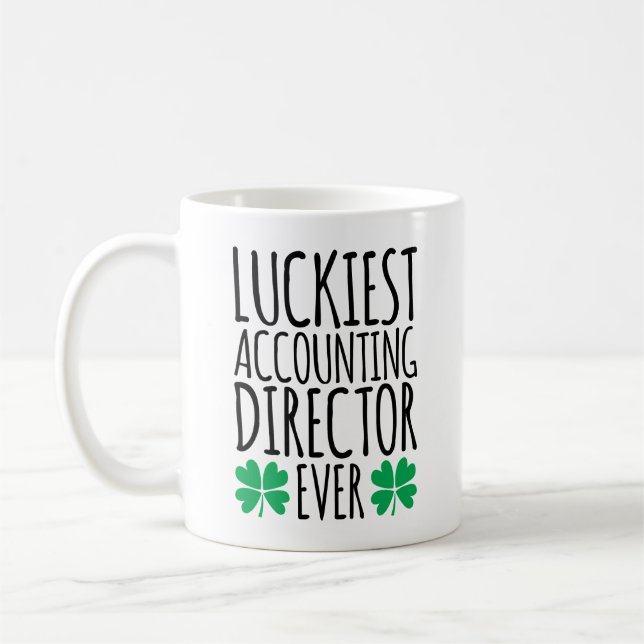 Mug Lucky Accounting Director Jamais (Gauche)