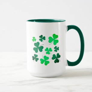 Mug Lucky Green Clover Shamrock Irlande Irlande