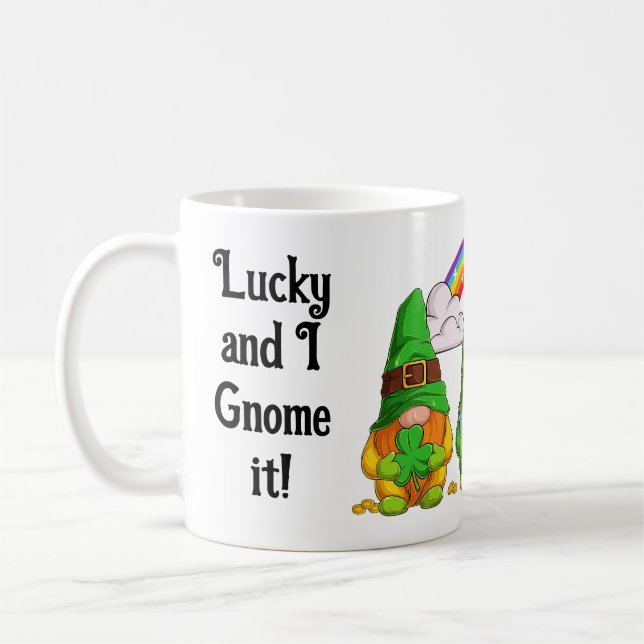 Mug Lucky Leprechaun Gnomes (Gauche)