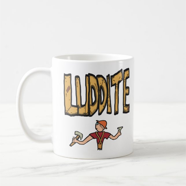 Mug Luddite (Gauche)