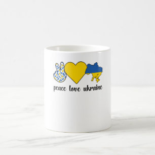 Mug L'Ukraine, racines ukrainiennes, drapeau de l'hér