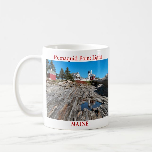 Mug Lumière Point Pemaquid (Gauche)