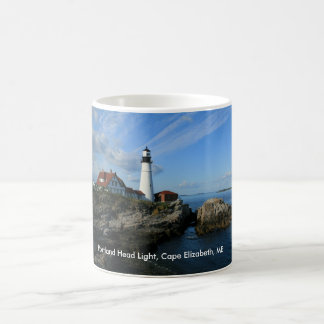 Mug Lumière principale de Portland, cap Elizabeth, JE