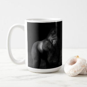 Mug Lumière sur la force – Gorille dos argenté