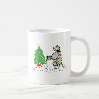 Mug lumières d'âne et de Noël