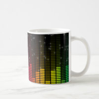 Lumières de disco de l'égaliseur Volume de musique