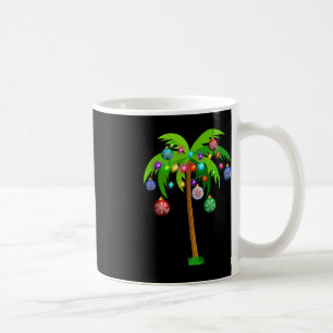 Mug Lumières de Noël Palm Tree Fun Hawaii Beach Tropic