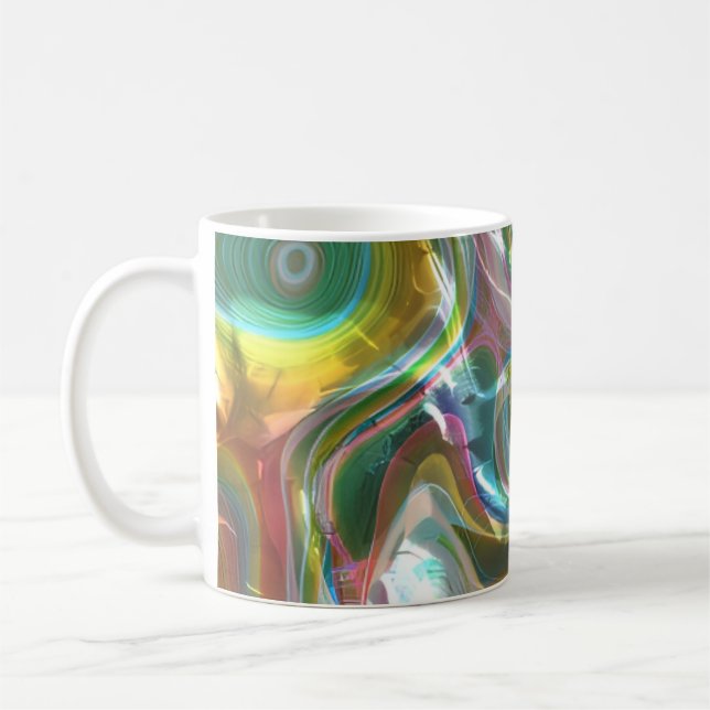 Mug Luminous Liquid Glass Dreams (Gauche)