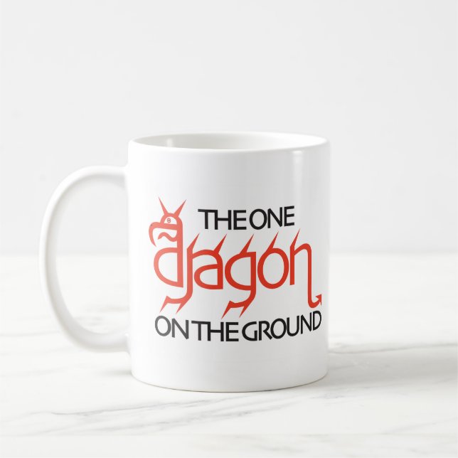 MUG L'UN DRAGON AU SOL (Gauche)