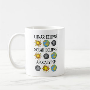 Mug Lunaire Eclipse Solaire Eclipse Apocalypse Espace
