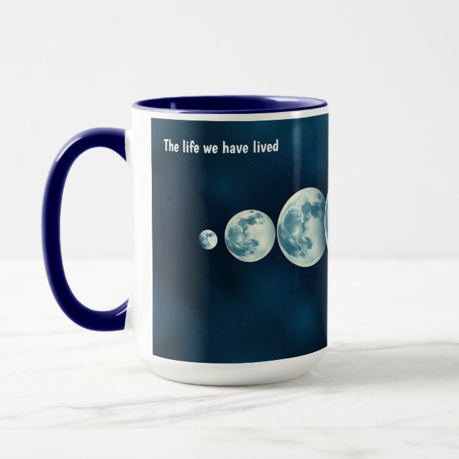 Mug Lunar Life Phases (Gauche)