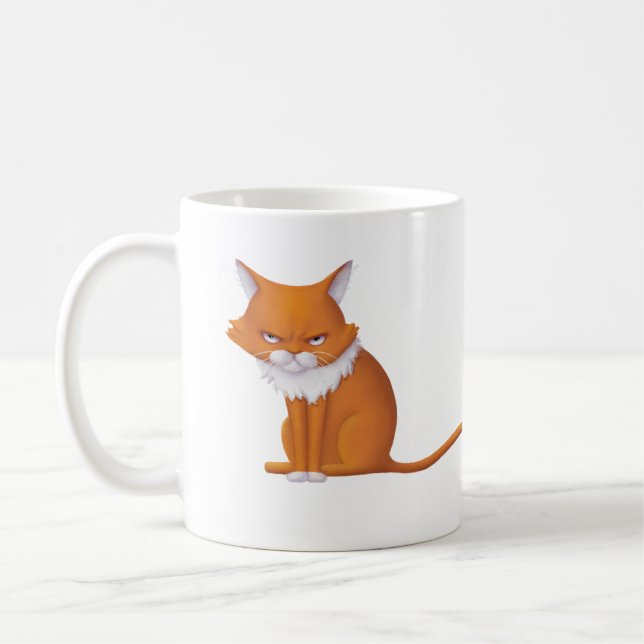 Mug Lundi Matin Visage de chat (Gauche)