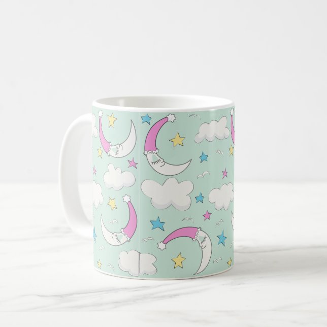 Mug Lune endormie (Devant gauche)