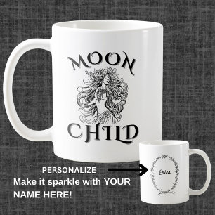 Mug Lune Enfant Floral Divine Feminine